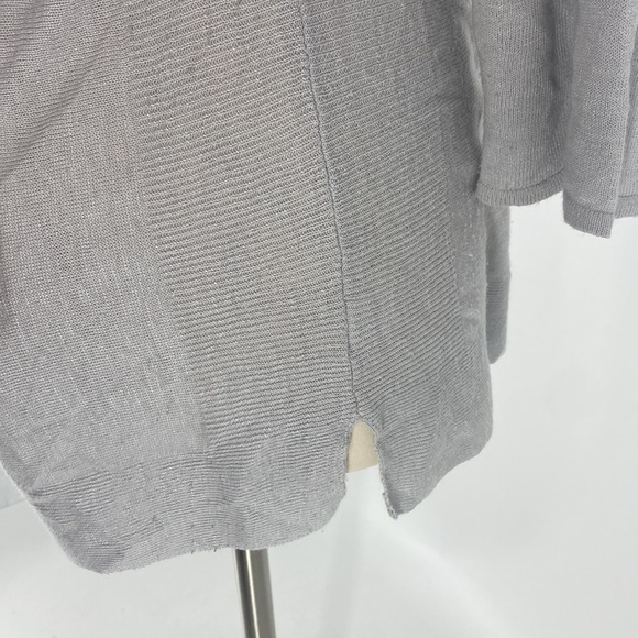 J. Jill Linen Rayon BlendLong Sleeve Crochet Top - Picture 5 of 11